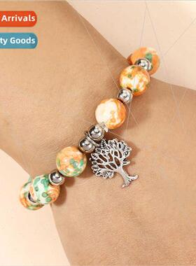 new natural stone e life bracelet lucky stone simple versati