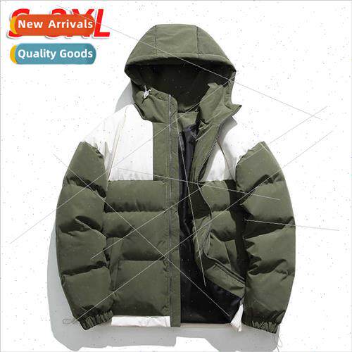 2023 winter new American cotton clothing men thickened coupl