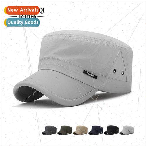 Summer new men hat quick-drying flat cap spring summer sun b