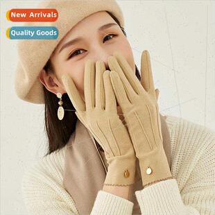 Winter Gloves Ladies N179 Outdoor Biking Driving Warm De Vel