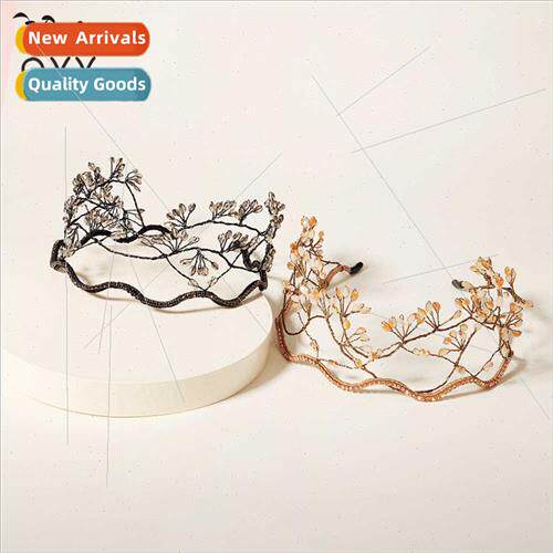 creative bridal jewelry crystal braided hair nets exotic eth