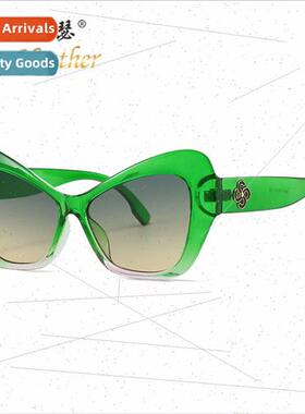 New cat-eye sunglasses 447 Europe nd versatile sunglasses Se