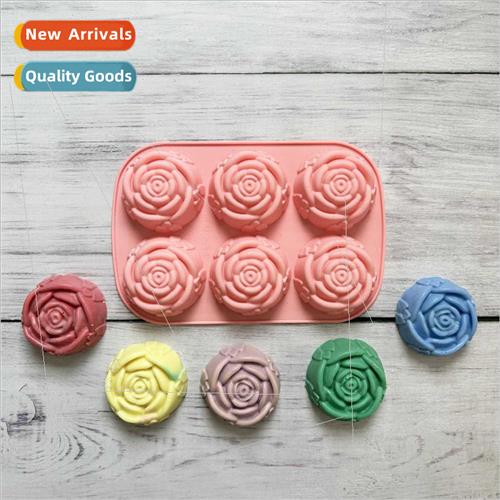 x Roses 340 Cake licone Mold Pastry Jelly Egg Tart Bread Mol