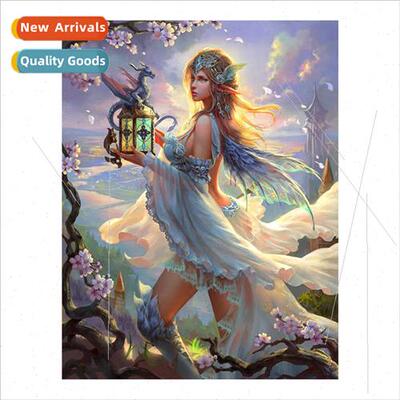 Cross Stch Peach Blossom Tree Fairy ving Room Bedroom Decora