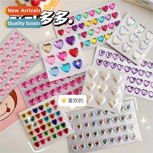 Diamond stickers children cartoon female princess 3d stereo