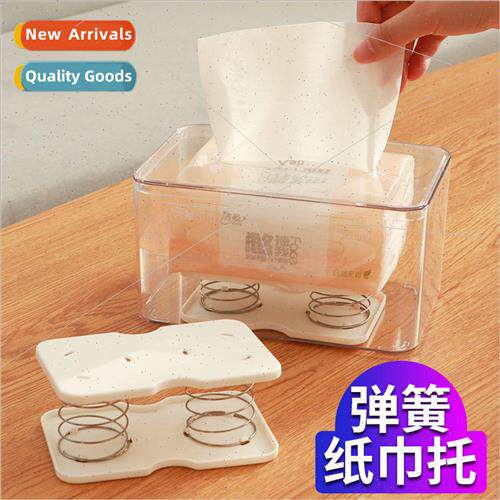 Tissue box spring tray a draw to the end of the gods spring