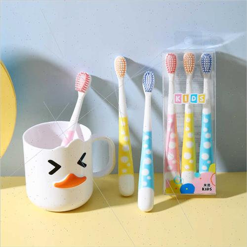 New soft bristle toothbrush 3pcs set 3-12 years old baby inf