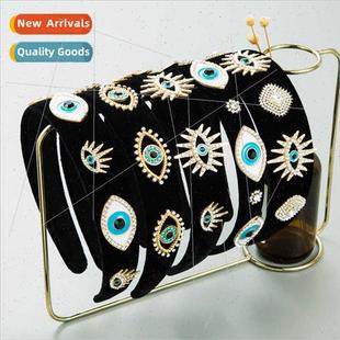 black velvet drop bands devil oil Korean retro Hair fashion