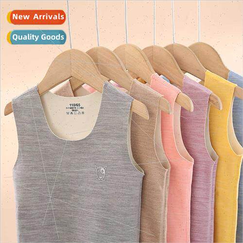 Children warm undershirt winter new girls thin velvet -marki