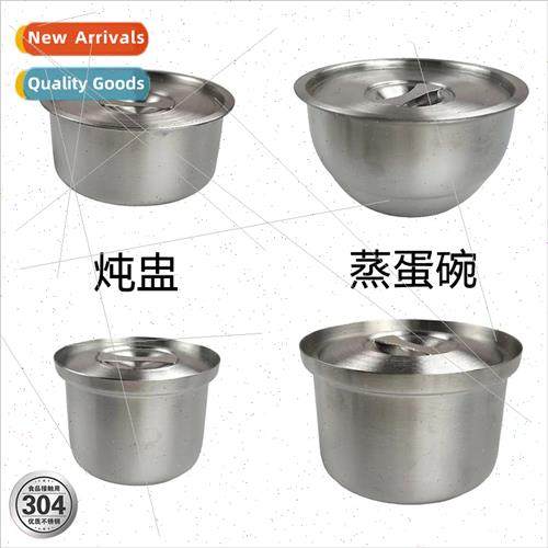 304 Stainless Steel Steamed Egg Bowl wh d ngle Layer Crock P