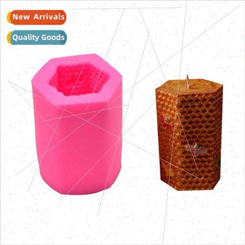 Honeycomb Handmade Soap Candle licone Mould Hexagonal Honeyc