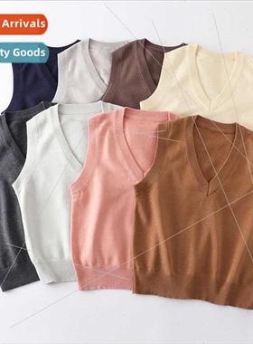 Basic v-neck pullover JK sweater unim undershirt undershirt