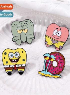 New cartoon Japanese SpongeBob SquarePants Patrick Snail Unc