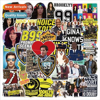 50 new U.S. drama God annoying detective graffi PVC stickers