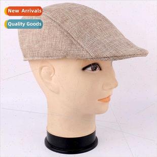 men aged tongue cap duck middle elderly women New black