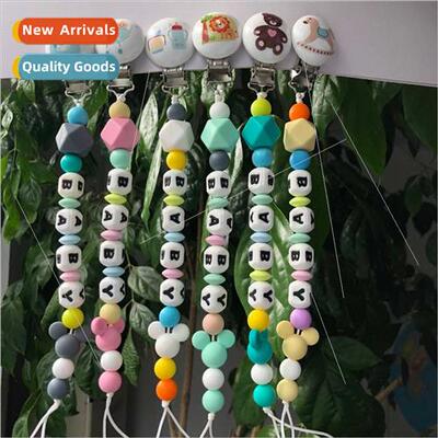 Food Grade licone Pacifier Chain Anti-Drop Chain Pacifier Ch