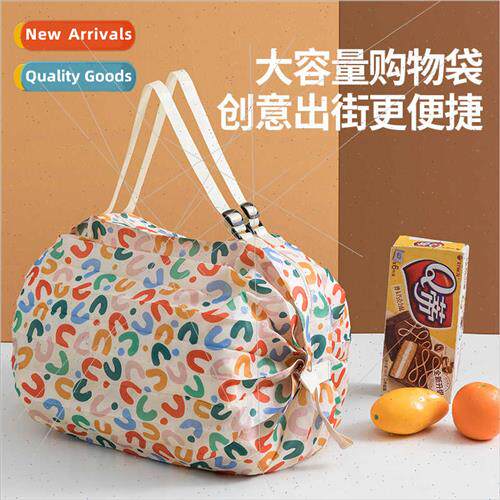 Foldable shopping bag Japanese large-capacy supermarket shop