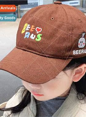 Children hats spring summer duck tongue hat thin handsome ma