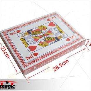 cards poker G1537 props big kingmagic mag Juggling