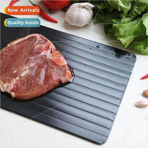New Aluminium Defrosting Tray Steak Frozen Food Meat Quick D
