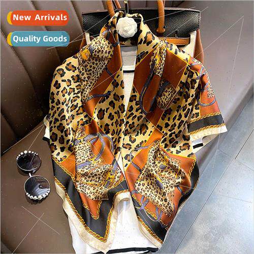 Patchwork chain money leopard bag pattern sunscreen 90cm lar