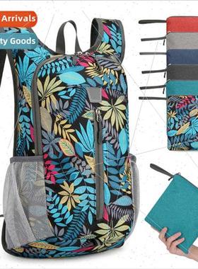 New outdoor backpack lightweight foldable leisure travel spo