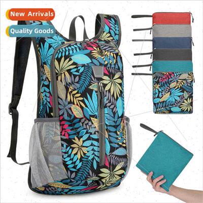 New outdoor backpack lightweight foldable leisure travel spo