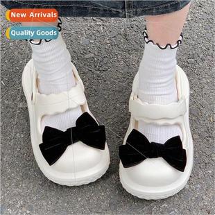 Summer outdoor fairy wind two wear beach shoes Korean ins ne