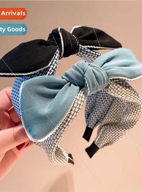 Korea early fall new retro ins bird nest colorful bow variab