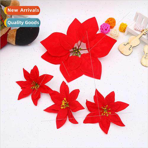 New Christmas Flower Pink Plant Pink Bouquet Decoration Flan