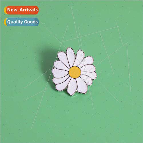 Small Daisy Badge GD Fashion Alloy Botanical Brooch