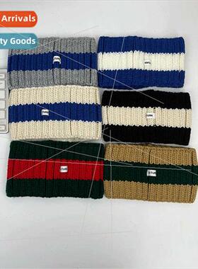 Korean  tide brhip-hop color blocking wide edge hair bfemale