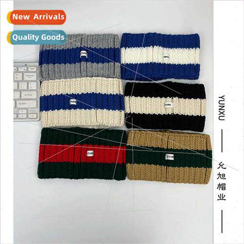 Korean  tide brhip-hop color blocking wide edge hair bfemale
