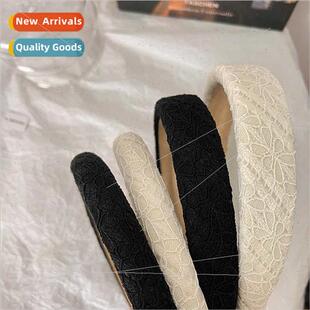 French hair bands fabric hook flower sponge hairpin daily hi