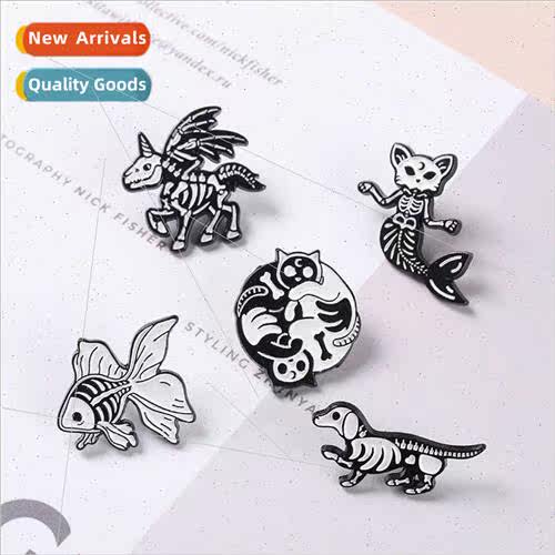 Europe Uned States new alloy animal brooch creative cartoon