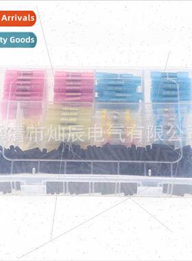 640pcs Boxed Solder Ring Terminals+Middle Tube+Black Heat Sh