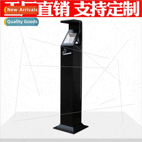 Outdoor Ash Pillar Seat Floor Extinguishing Pillar Vertical