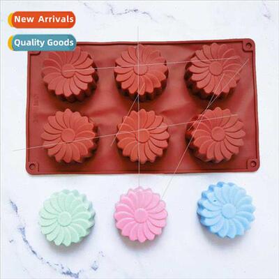 6 Sunflowers 118 Chocolate Biscu Cake Mold Ice Cream Candy l