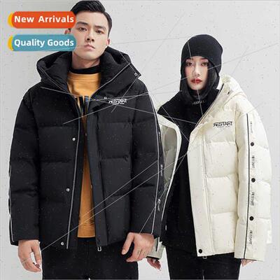 Down jacket men women in long 2023 winter new fashion casual