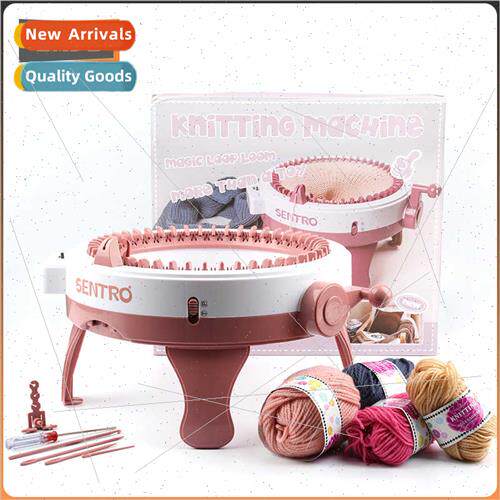 New large children DIY hknting machine round bucket toy wool