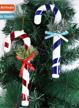 Christmas decorations new 21CM colorful candy cane Christmas