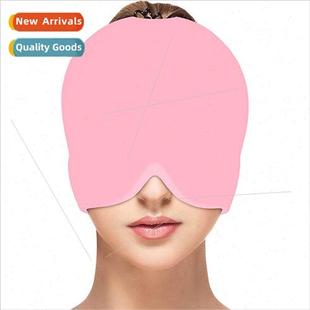 ice cap pack cold stchable mask gel cover head hot Cold