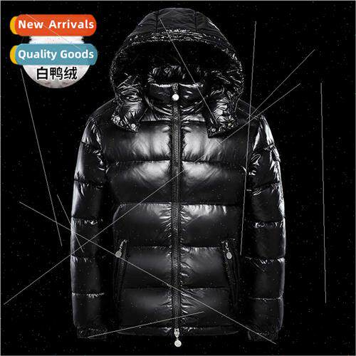 Down jacket men rushing jacket outer leather windprowaterpro