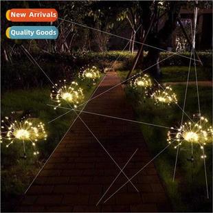 lights solar fireworks led full Ground holiday insert