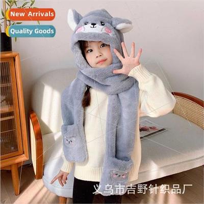 Kten ears hat children winter girls anti-freezing girls scar