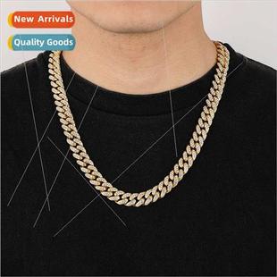 hop Cuban chain Europe diamond hip full zirconi personalized