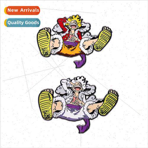 Cartoon anime  national tide enamel badge alloy high-grade s