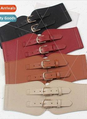 Coat Wide Belt Women Corset Outer Wear Decorative Waistband