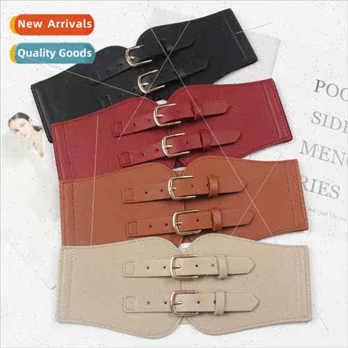 Coat Wide Belt Women Corset Outer Wear Decorative Waistband