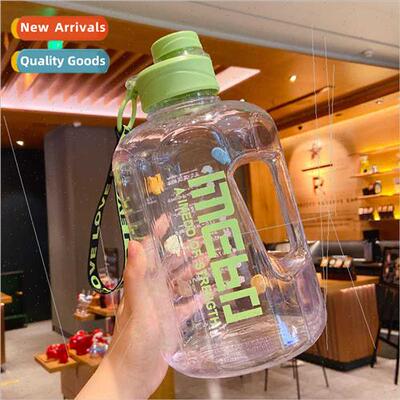 Large capacy water cup men graduated 2L ler sports large wat